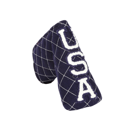 USA Quilted Blade Putter Cover