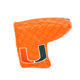 Miami "Canes" Blade Putter Cover