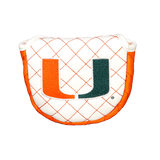 Miami "Canes" Mallet Putter Cover