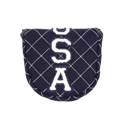 USA Quilted Mallet Putter Cover