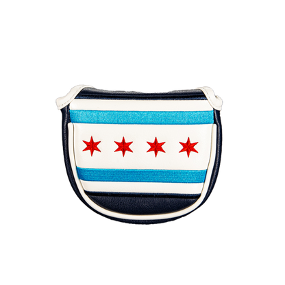 Chicago "Flag" Mallet Putter Cover