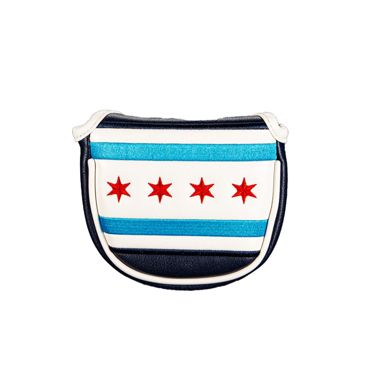 Chicago "Flag" Mallet Putter Cover CMC Design