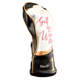 Golf Now, Wine Later Driver Cover