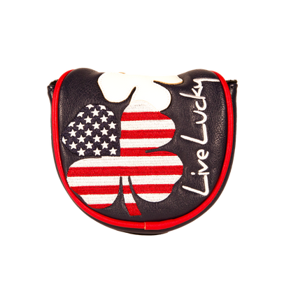 Live Lucky "USA" Mallet Putter Cover