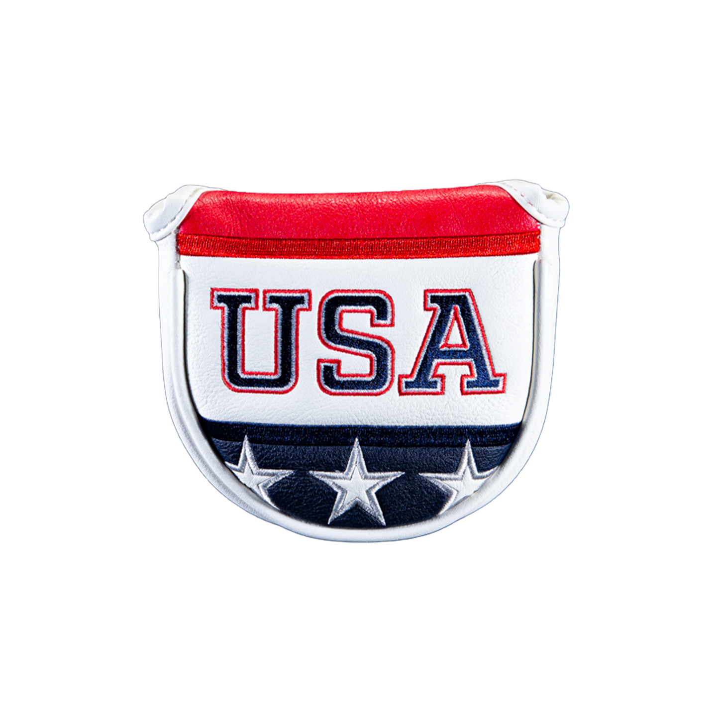 USA "Stars" Mallet Putter Cover